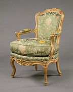 Set of four armchairs