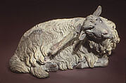 Reclining sheep
