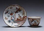 Teabowl and saucer