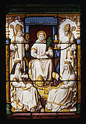 St. Bruno, founder of the Carthusian Order, with other saints