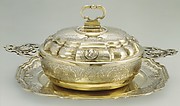 Dish with cover (Écuelle) and plate