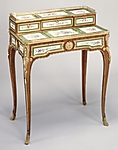 Small writing desk (Bonheur du jour) (one of a pair)