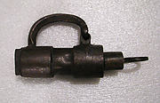 Padlock with key