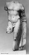 Marble statue of a youth