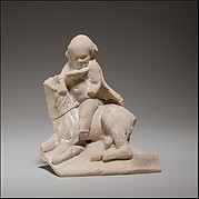 Eros riding a goat