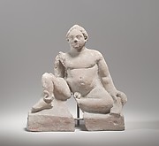 Seated boy