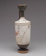 Terracotta lekythos (oil flask)