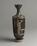 Terracotta lekythos (oil flask)