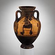 Terracotta amphora (jar)