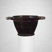Terracotta skyphos (deep drinking cup)