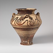 Terracotta pithoid jar
