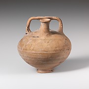 Terracotta stirrup jar