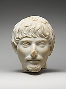 Marble portrait of a man