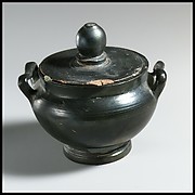 Terracotta pyxis (box)