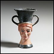 Kantharos in the form of two heads