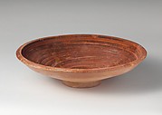 Terracotta footed bowl