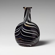 Glass mosaic perfume bottle