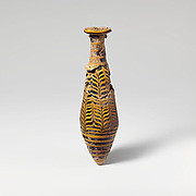 Glass alabastron (perfume bottle)