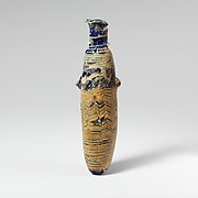Glass alabastron (perfume bottle)