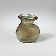 Miniature glass jar