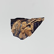 Cameo glass cup (scyphus) fragment