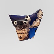 Cameo glass cup (scyphus)  fragment