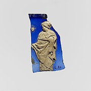 Cameo glass cup (scyphus) fragment