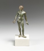 Bronze statuette of a youth