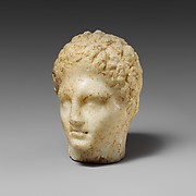 Marble head of a youth