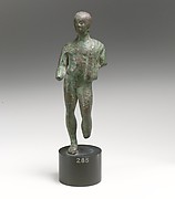 Bronze statuette of a youth
