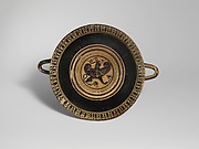 Terracotta kylix (drinking cup)