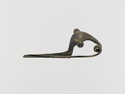 Bronze bow-type fibula (safety pin)