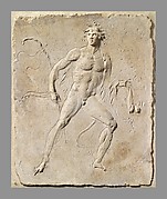 Stucco relief panel