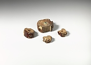 Bone and amber segment from a fibula (safety pin)