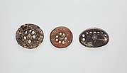 Segment from a bronze fibula (safety pin)