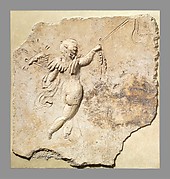 Stucco relief panel