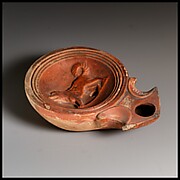Terracotta lamp