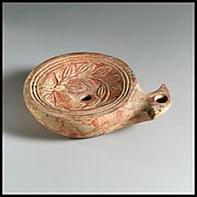Terracotta lamp