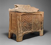 Terracotta larnax (chest-shaped coffin)
