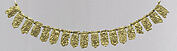 Gold necklace