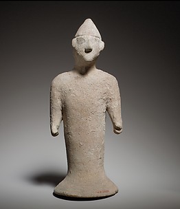 Terracotta figure of a man