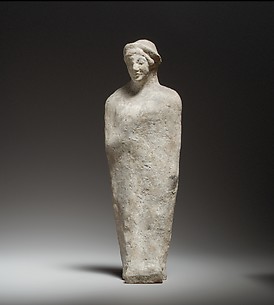 Standing female figurine