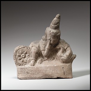 Terracotta statuette of Harpokrates