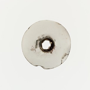 Rock crystal spindle whorl