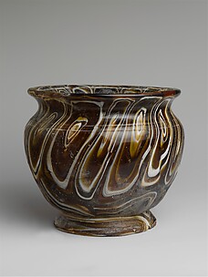 Onyx mosaic glass jar