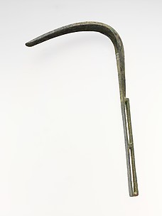 Bronze strigil