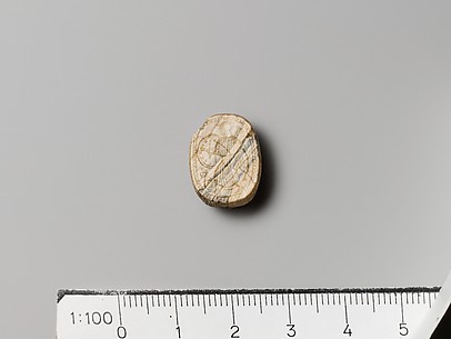 Agate scarab