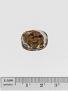 Agate scarab