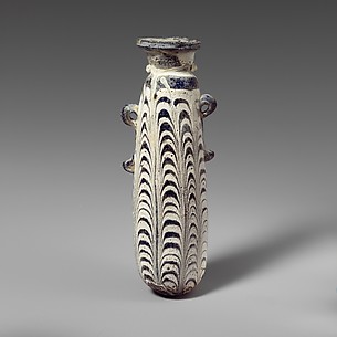 Glass alabastron (perfume bottle)