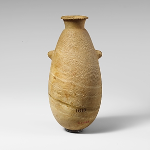 Alabaster alabastron (perfume vase)
